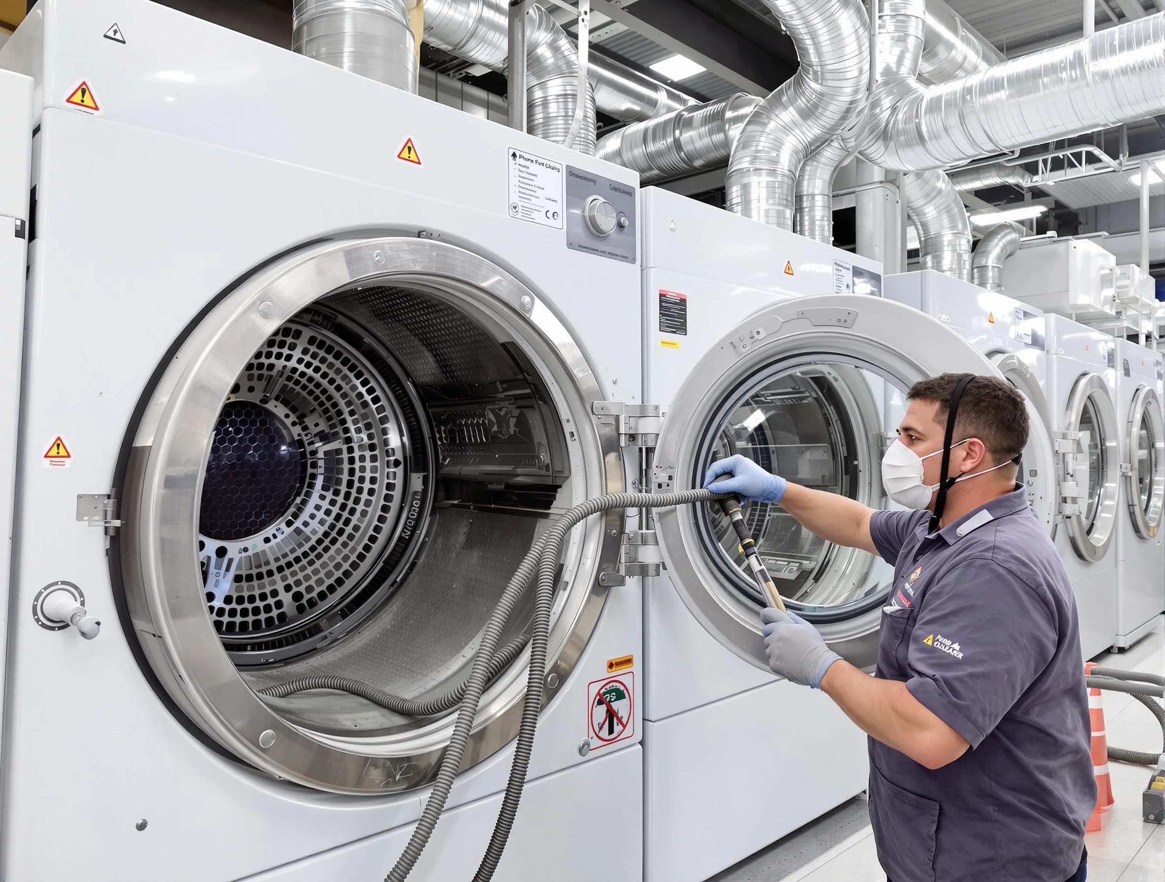 Industrial-grade dryer vent cleaning by Tarrant Dryer Vent Cleaning in Tarrant