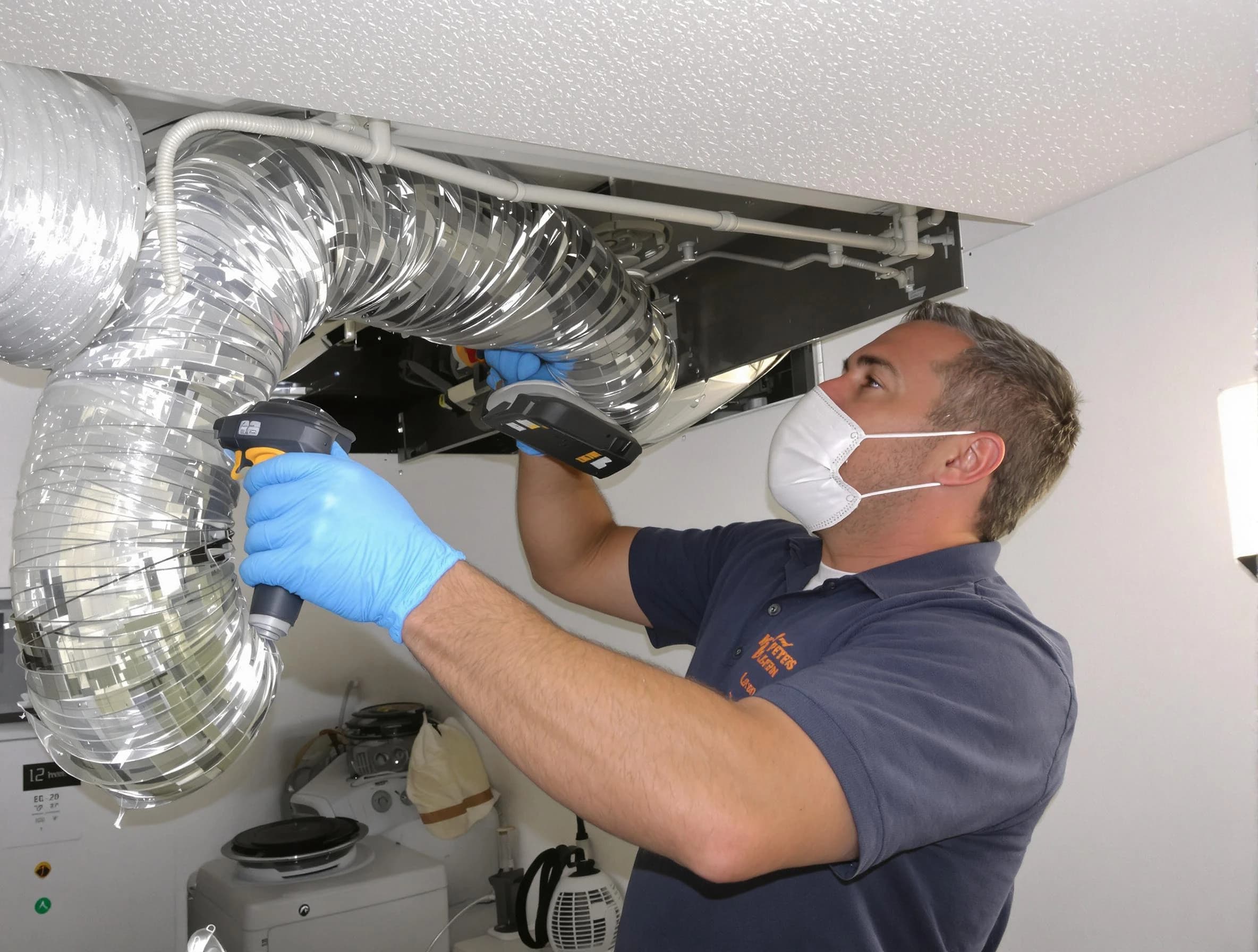 Tarrant Dryer Vent Cleaning professional performing thorough residential dryer vent cleaning in Tarrant