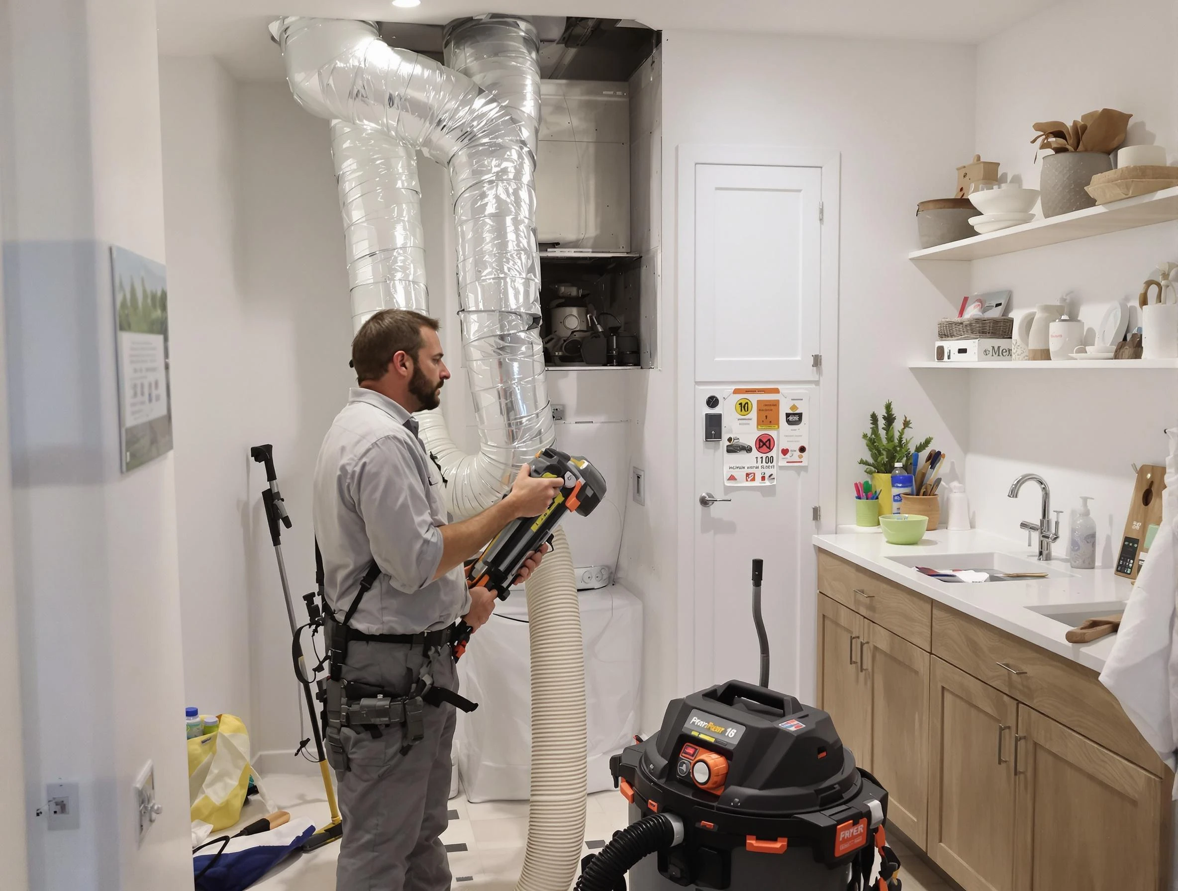 Clogged Dryer Vent Cleaning in Tarrant