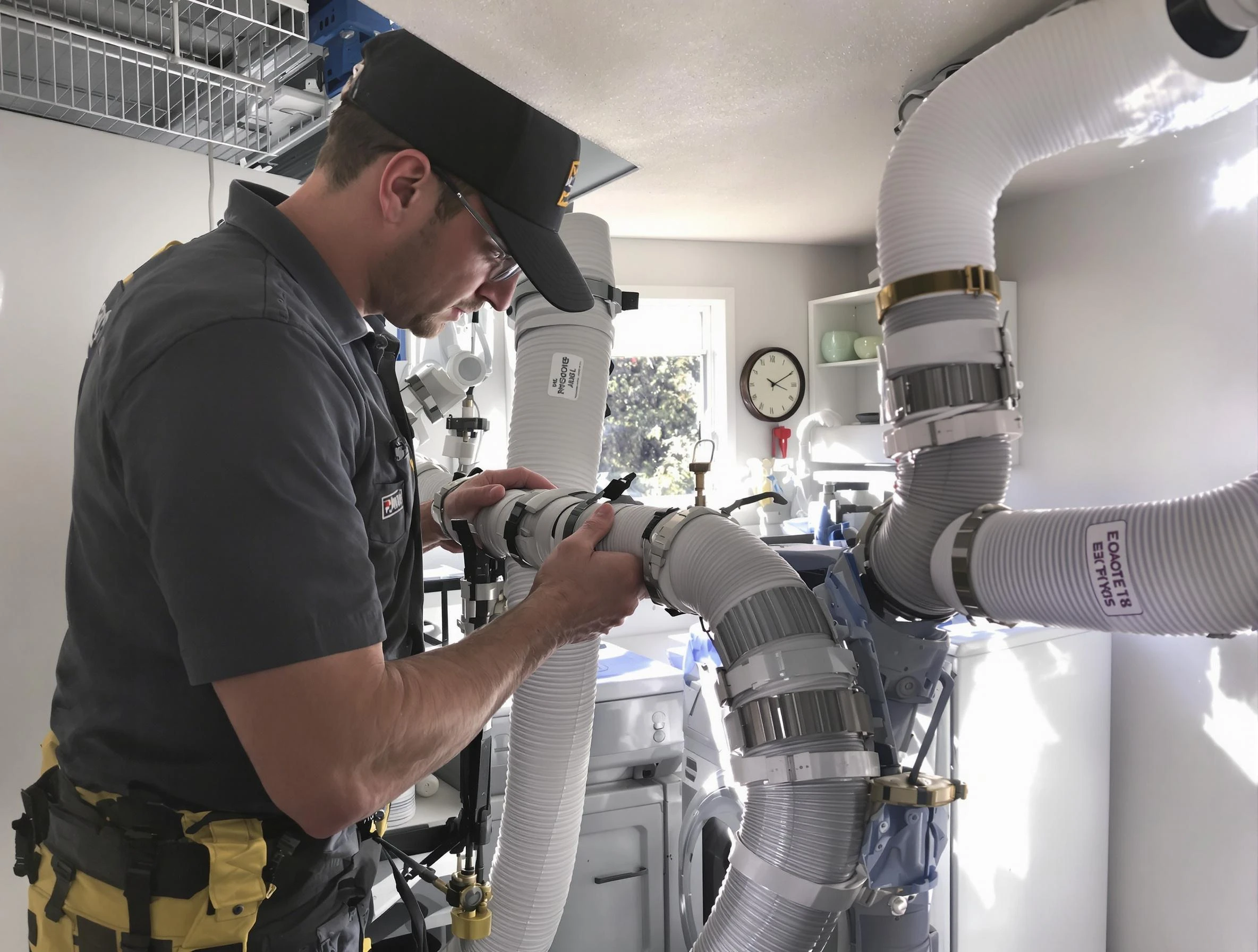 Dryer Vent Hose Installation in Tarrant