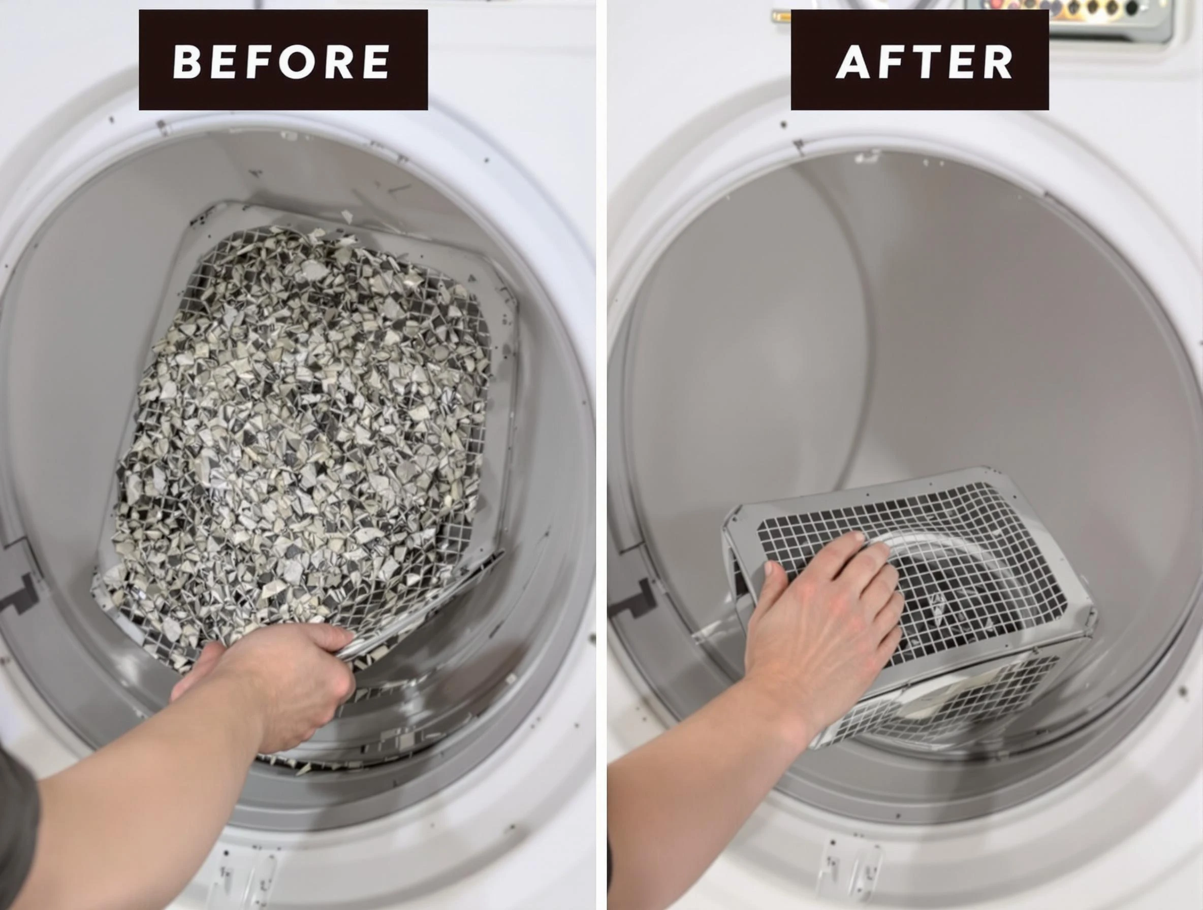 Professional lint trap cleaning by Tarrant Dryer Vent Cleaning in Tarrant