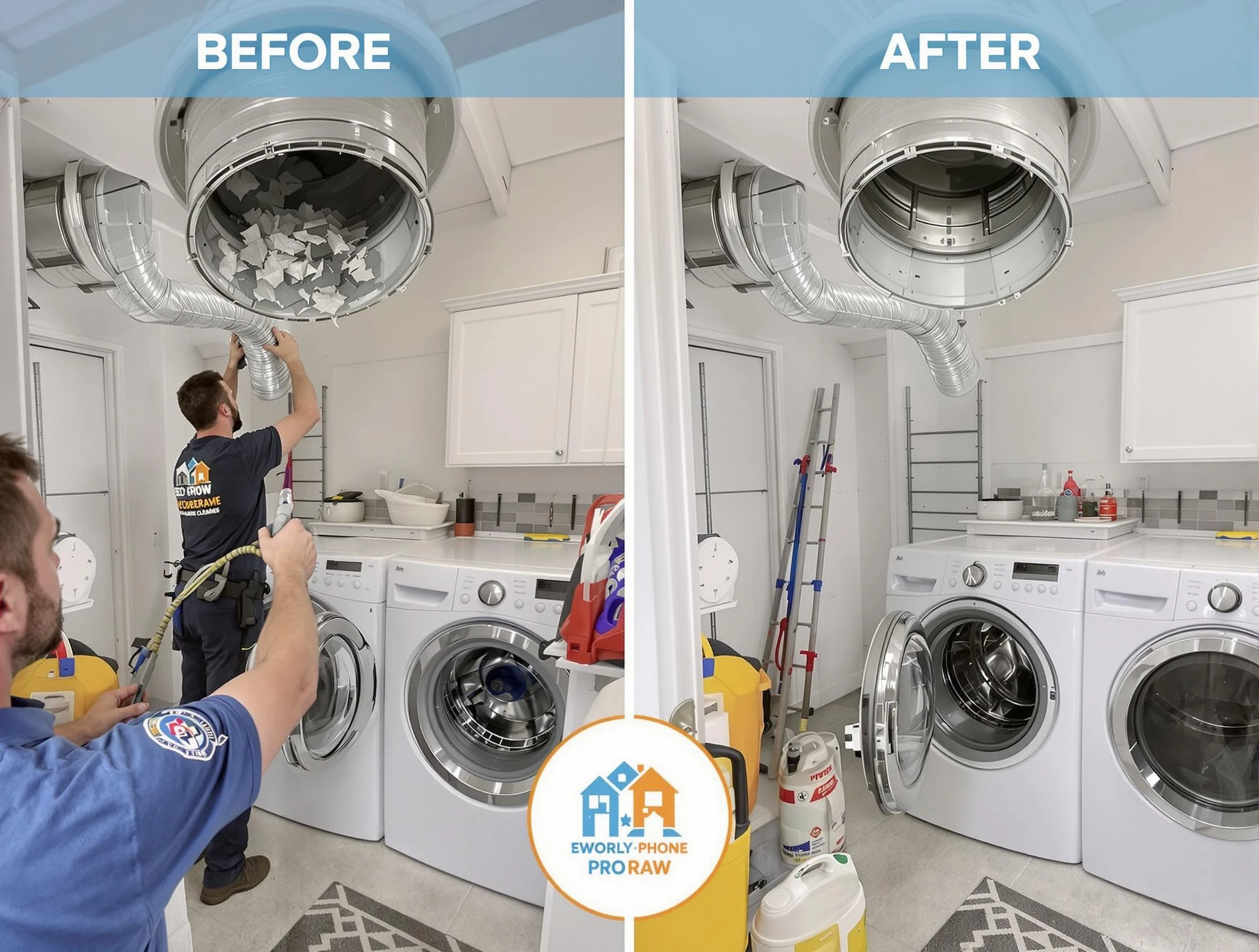 Residential dryer vent cleaning by Tarrant Dryer Vent Cleaning in Tarrant